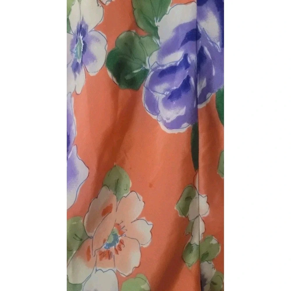 Vintage Victoria's Secret Gold Label Floral Satin‎ Sleep Shirt Nightgown Lot